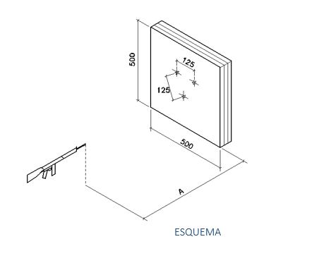 Observamos um esquema sobre vidros blindados. 